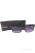 Allen Cate Full Black Wayfarer Sunglasses